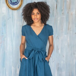 Boden lara sale wrap dress