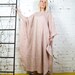 Loose Linen Dress BIANKA / Linen Oversize Dress / Large Linen Dress / Maternity Linen Dresses