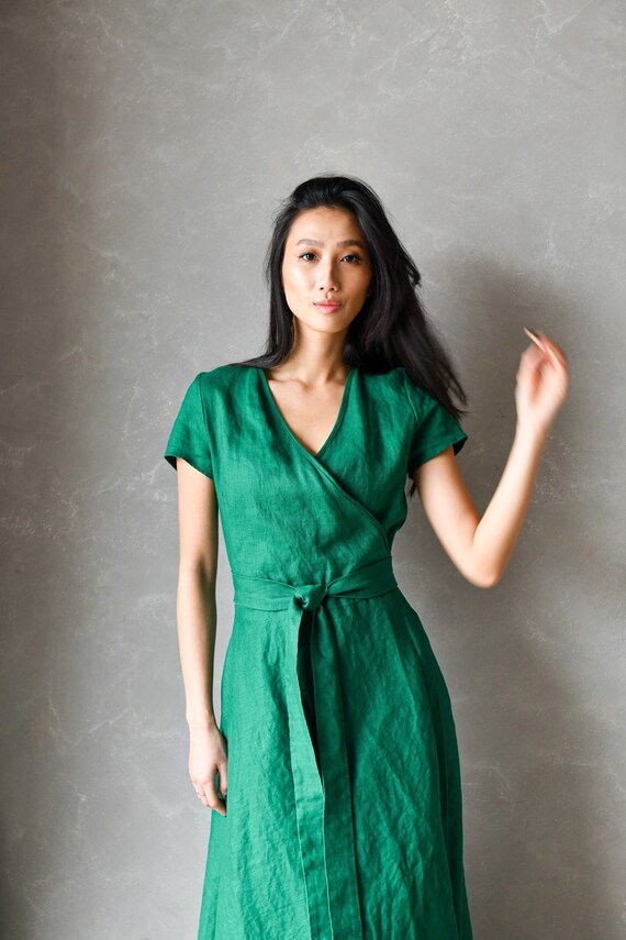 Plus size store linen clothing