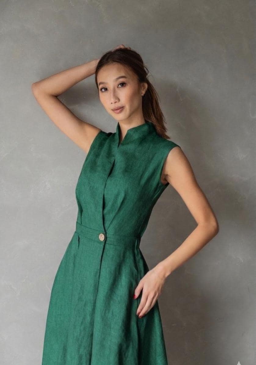 Hazel Green Dress - Etsy