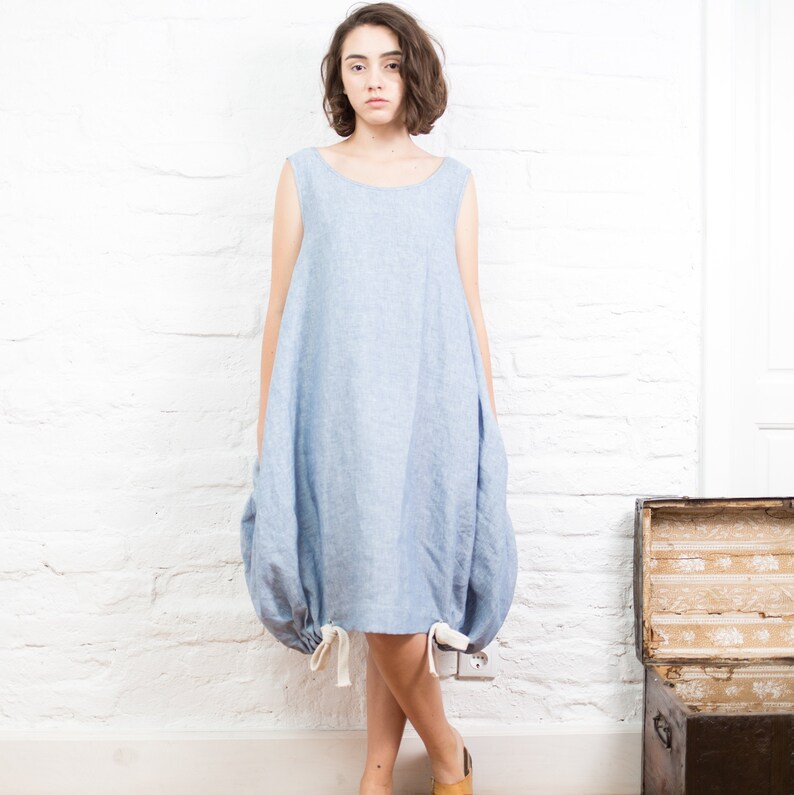 summer linen shift dresses