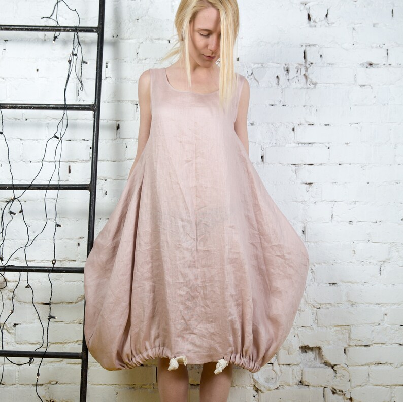 linen shift dress sleeveless