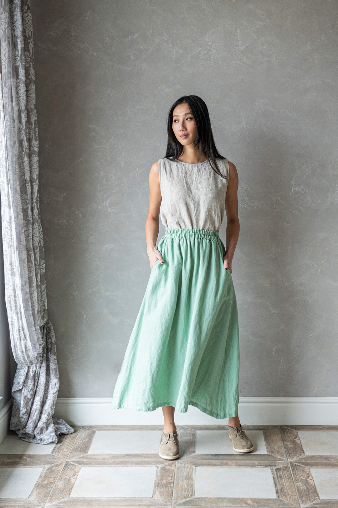 melt the lady ivy nano skirt gray sサイズ Melt the lady ivy nano skirt gray Ssize