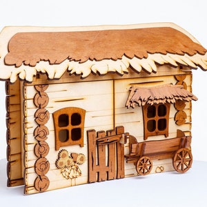 Organizzatore di scatole per chiavi in legno Scaffale di stoccaggio Scaffale per chiavi a muro Organizzatore di scatole per chiavi a muro nascosto in legno artigianale Porta chiavi per regalo di Pasqua da parete
