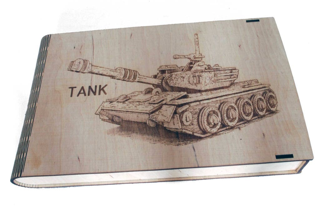 Wooden 3D Tank Woodcraft Construction Kit Wooden Model Etsy