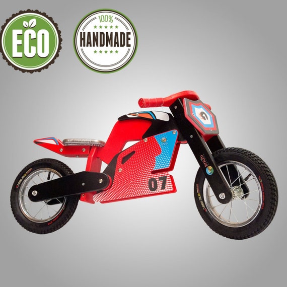 wooden bike toy