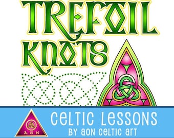 Trefoil Knot Tutorial: Learn Celtic Knots (Digital PDF Download)
