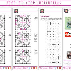 Celtic Art Lesson: Detailed Knot Patterns - Digital PDF Download image 2