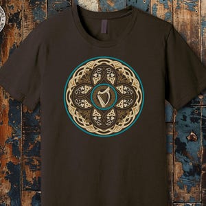 a t - shirt with a picture of a flower on it