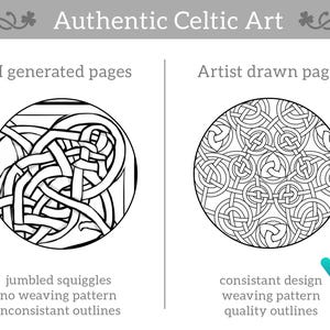 two different types of celtic art