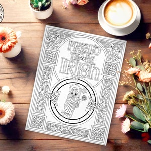 a coloring book sitting on top of a wooden table