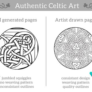 two different types of celtic art
