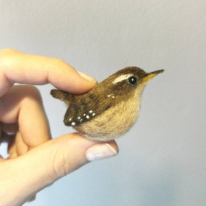 Miniature British Birds - Wren