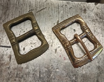 Roman Buckle - Replica, cast in bronze, for 5/8" belt