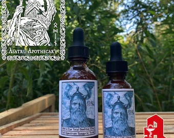 Odin's Eye Total Beehive Elixir (1oz, 2oz) with Propolis, Royal Jelly, Raw wild Nordic honey