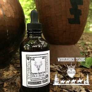 Old Buck Woodsman Tonic (Woodsrunner Trading, Gentleman&#39;s Tonic, Spagyric Elixir)