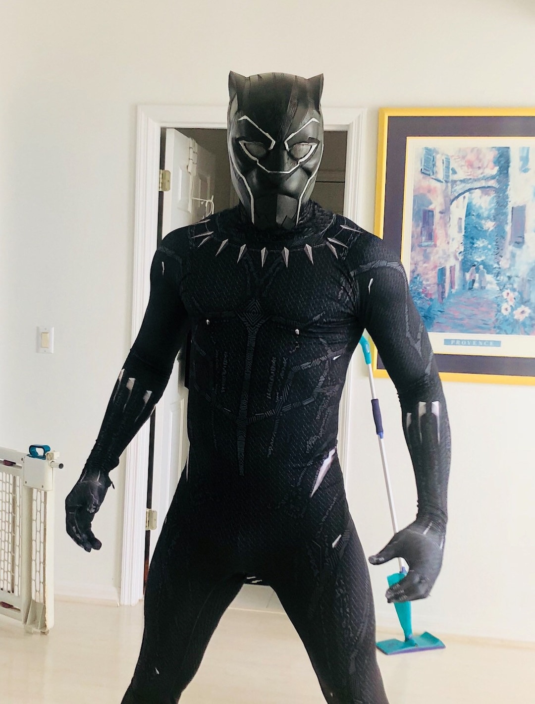 Black Panther コスプレ　レア！！ Black Panther T'Challa Cosplay Costume - cosfun
