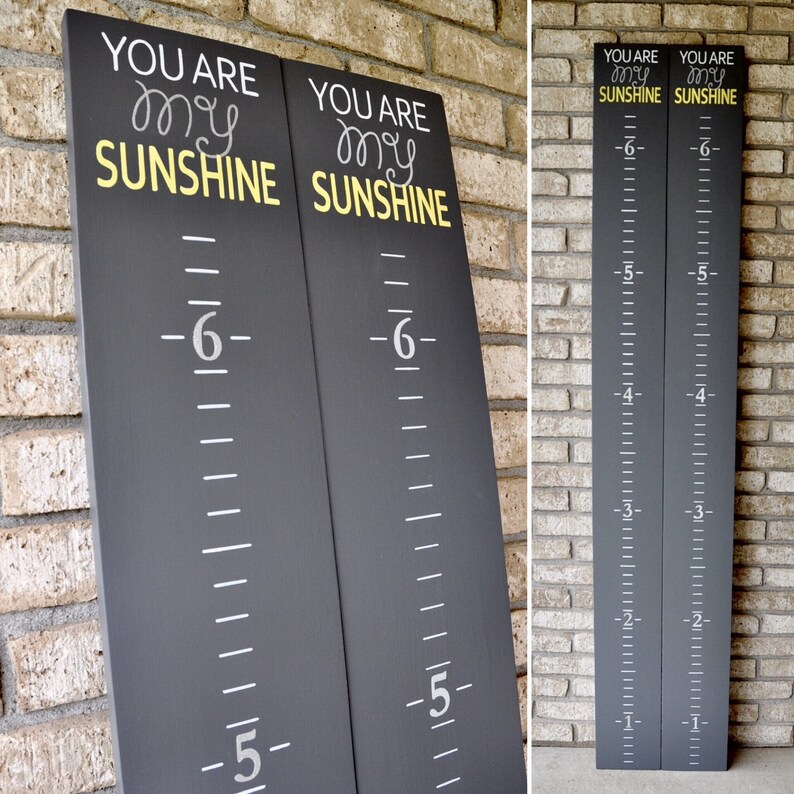 You Are My Sunshine Growth Chart