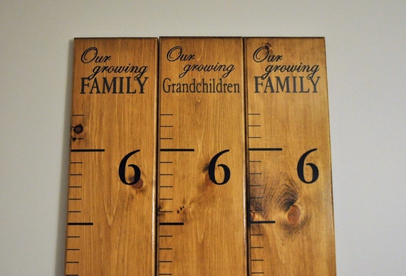 Our Growing Family Growth Chart