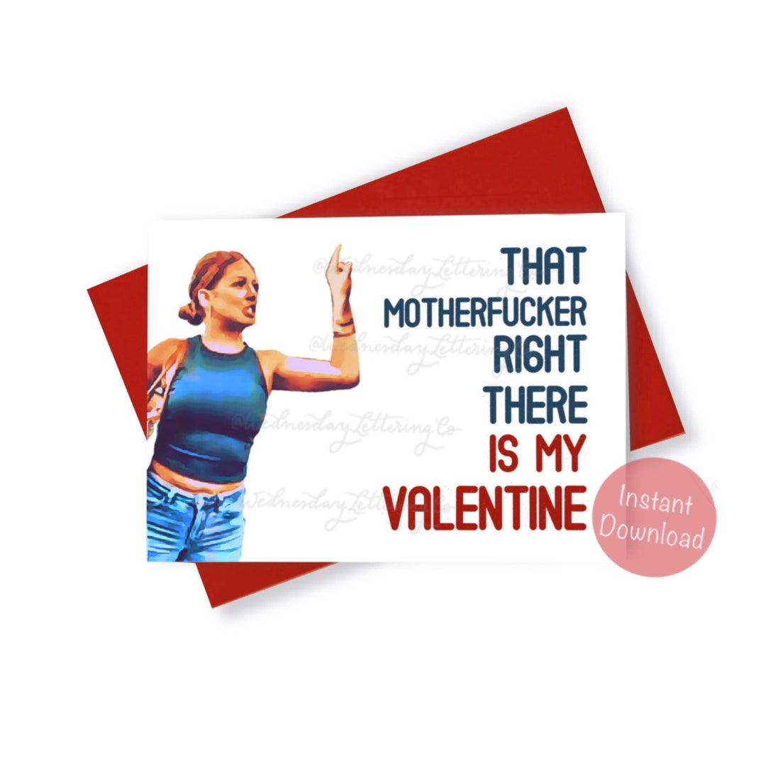 Funny Valentine Card Printable Card Meme Valentine Airplane Woman Card Funny Valentines Card