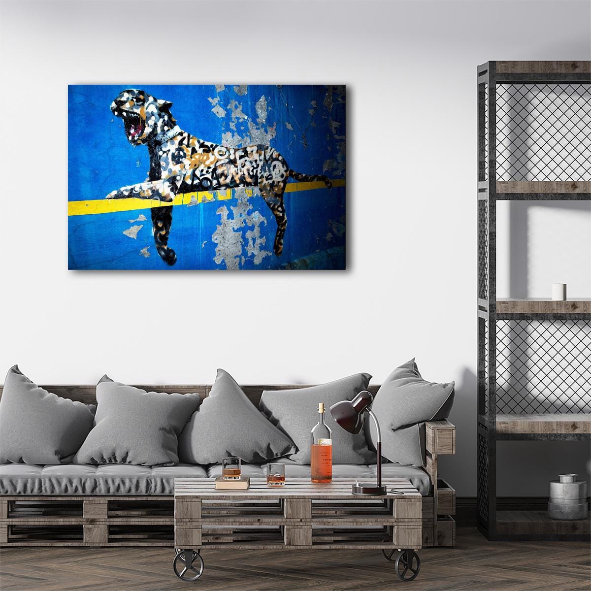 バンクシー ブロンクス動物園 チーター ヤンキースタジアム タイガー