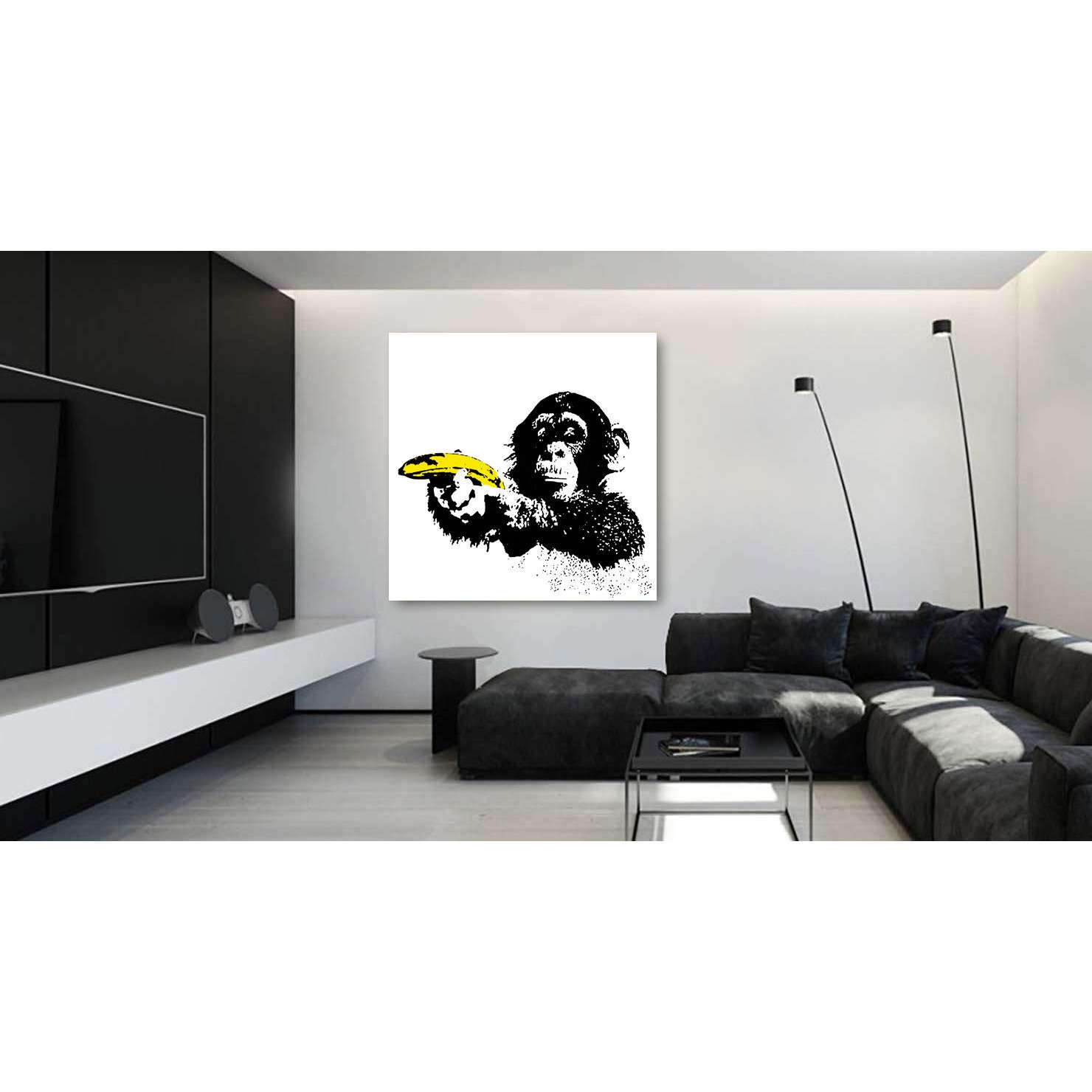 Poster GB Eye Maxi "Monkeys Bananas" – 61x91,5 Cm, Carta Di Qualità, Licenza Ufficiale
