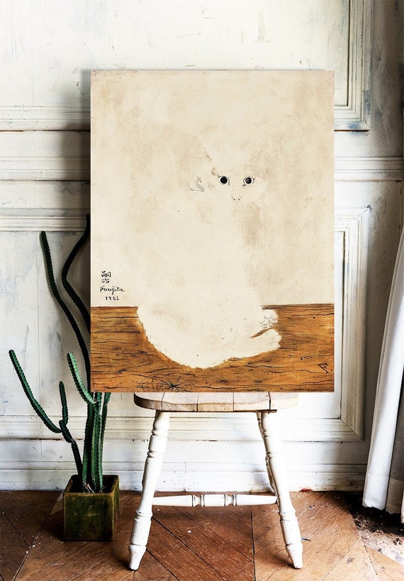 FOUJITA TSUGUHARU Japanese Art 