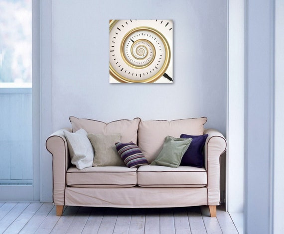 Infinity Time Spiral Abstract Modern Art Metal Poster Ilarge - Etsy