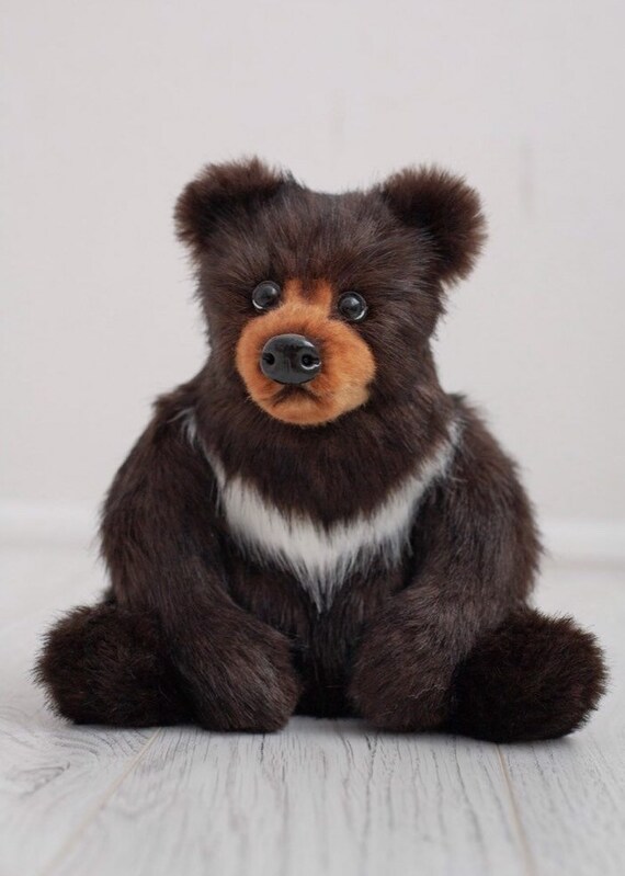 realistic stuffed bear