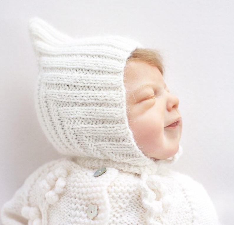 MADE TO ORDER Baby jumpsuit Handknitted wool jumpsuit Coming home outfit Baby coveralls Baby girl outfits
