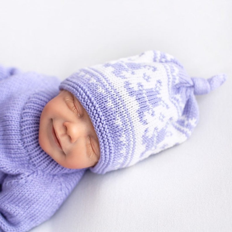 Hand Knit Baby Set Baby knitted clothes Knitted baby jacket Knit baby outfit Newborn knit clothes merino Baby knit coming home outfit girl