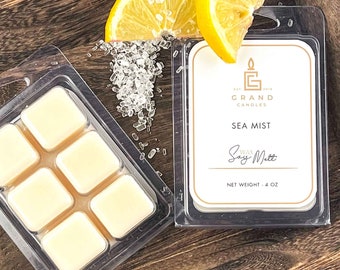 Sea Mist Scented Soy Wax Melt - Wax Tart - Sea Mist Soy Wax Melt - All Natural Soy Wax Melt | Soy Wax Bar