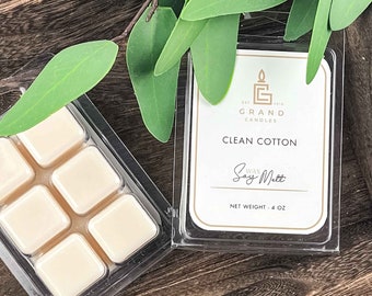 Clean Cotton Soy Wax Melts | The Ultimate Home Fragrance Scent