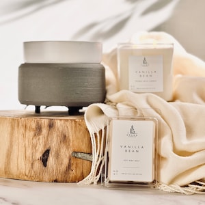 Vanilla Bean Soy Wax Melt | Handmade Scented Melts for Home Fragrance