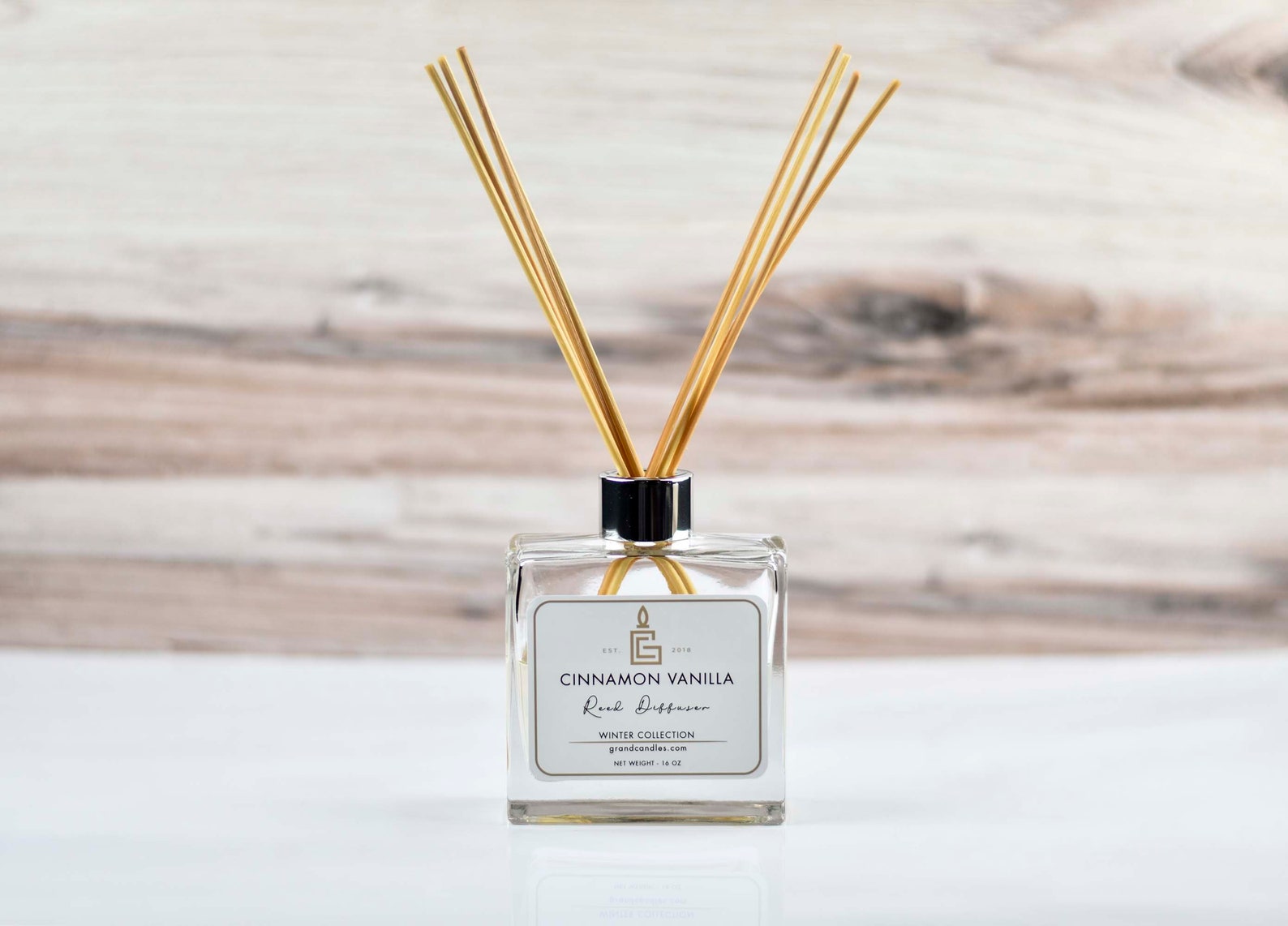 Cinnamon Vanilla Reed Diffuser Reed Diffuser Cinnamon Etsy