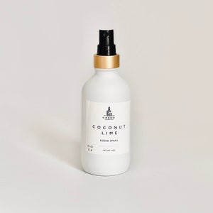 Coconut Lime Room Spray | Aromatherapy Spray | Home Fragrance Spray | 4 oz Room Spray