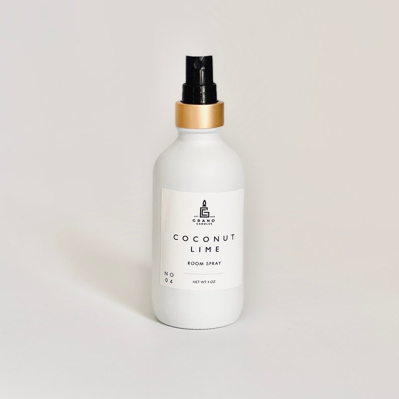 Coconut Lime Room Spray | Aromatherapy Spray | Home Fragrance Spray | 4 oz Room Spray