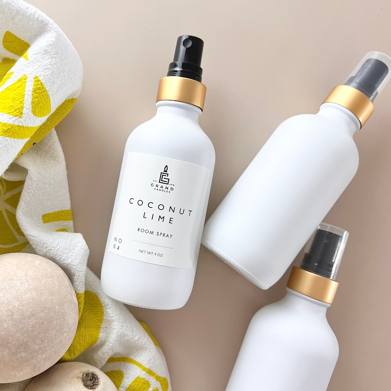 Coconut Lime Room Spray | Aromatherapy Spray | Home Fragrance Spray | 4 oz Room Spray