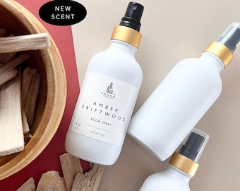 Amber Driftwood Room Spray - Linen Spray - Home Fragrance - Room Fragrance Air Freshener