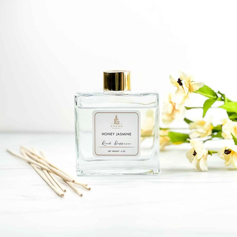 Honey Jasmine Reed Diffuser - Thumbnail 3