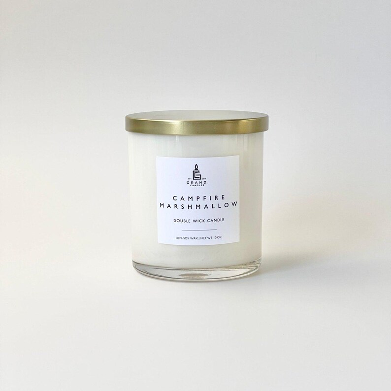 Campfire Marshmallow Candle - CAMPFIRE - 10 - BLK Grand Candles