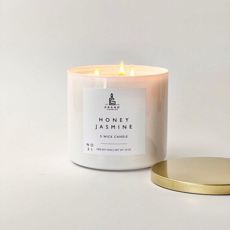 Honey Jasmine Candle - Thumbnail 2