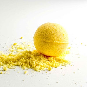 Bomba de baño efervescente / Bomba de baño de gardenia y nardo / Aromaterapia totalmente natural para la relajación