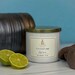 Scented Soy Candle - 3 Wick Candle - Coconut Lime Scented Candle 