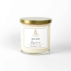 Sea Mist Candle Grand Candles LLC