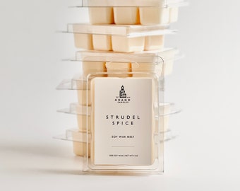 Strudel Spice Scented Soy Wax Melt | Wax Tart | Soy Wax Bar