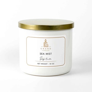 Sea Mist Candle Grand Candles LLC