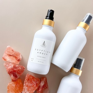 Linen Spray | Egyptian Amber Room Spray Mist | Natural Air Freshener for Home and Office