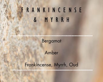 Frankincense and Myrrh Room & Linen Spray