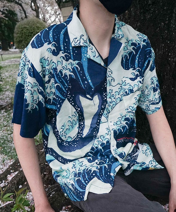 Camicia giapponese uomo sale